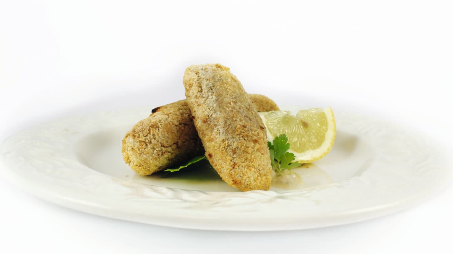 Filetti di palamita in crosta leggera