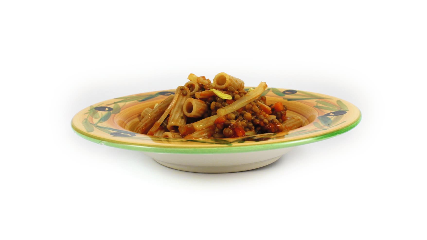 Rigatoni alla vaccinara vegetale
