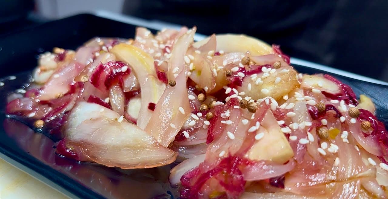 Finocchi alla cipolla agrodolce