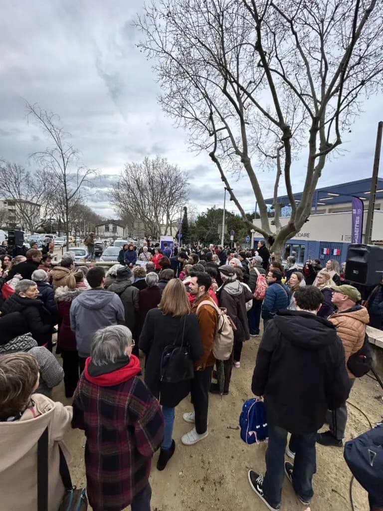 Inauguration of the Food Solidarity House of Celleneuve: la Superluette