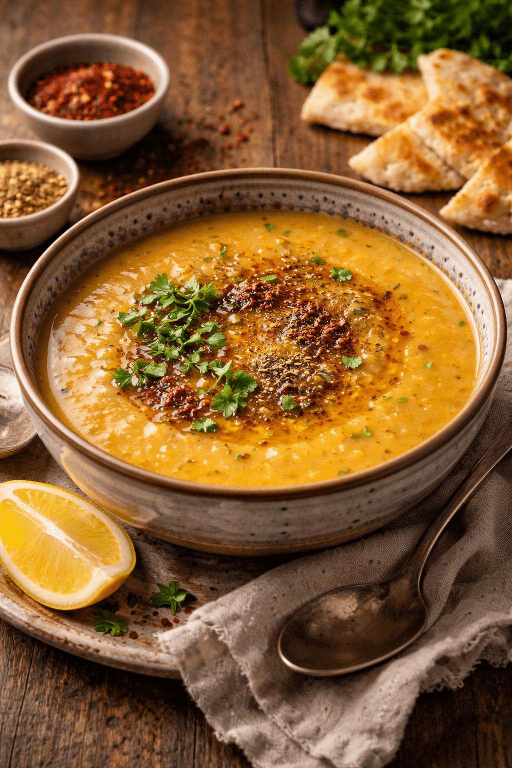 Serpil’s lentil soup
